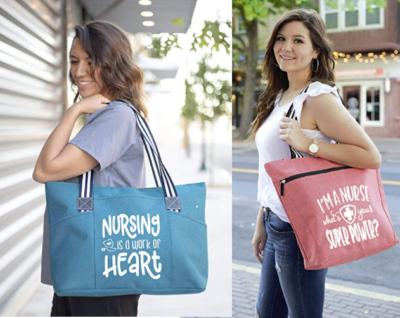 Birthday Gift for a Nurse - Nurse Tote Bag